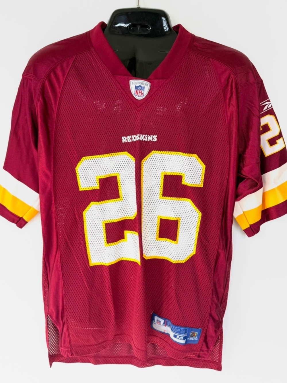 Vintage Clinton Portis 26 Washington Redskins Reebok NFL Jersey Men’s M